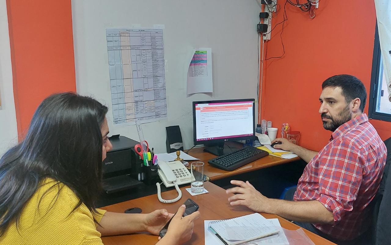 LA OA VISITÓ EL MINISTERIO DE INFRAESTRUCTURA PARA RESPALDAR LA PRESENTACIÓN DE DECLARACIONES JURADAS