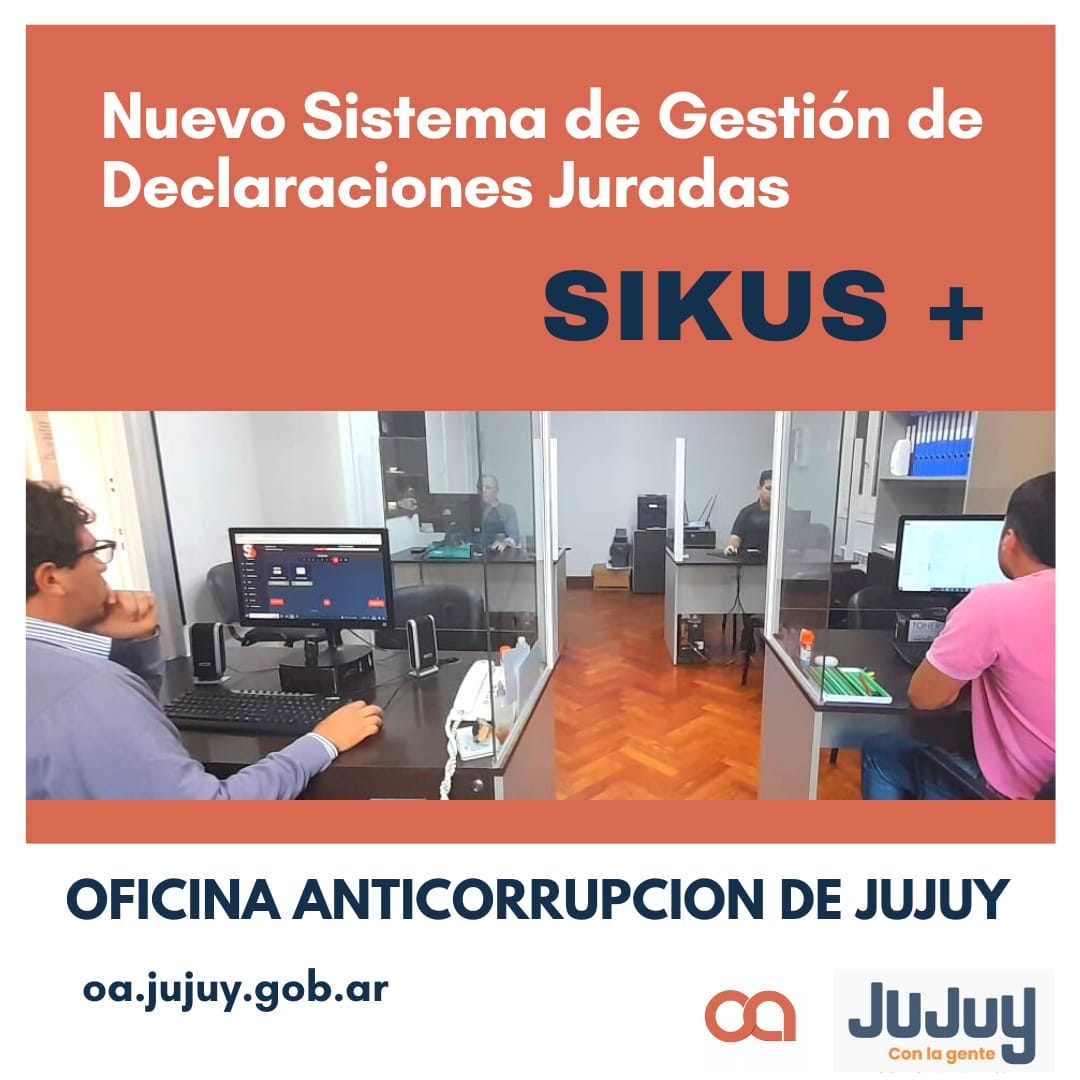 FUNCIONAMIENTO DEL NUEVO SISTEMA DE DECLARACIONES JURADAS