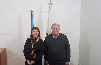 Visita protocolar a Mendoza