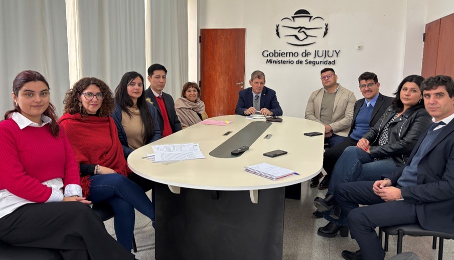 ENCUENTRO ENTRE LA OA JUJUY Y EL MINISTERIO DE SEGURIDAD